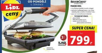 Lidl Panini gril nabídka