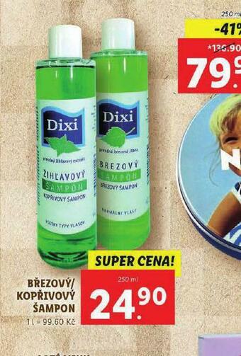 Lidl Březový / kopřivový šampon nabídka