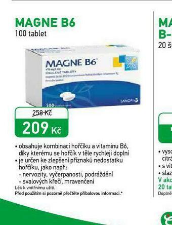 Alphega Lékárna Magne b6 nabídka