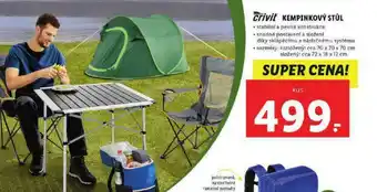Lidl Kempingový stůl nabídka