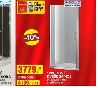 Baumax Sprchové dveře samos nabídka