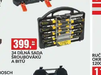 Baumax 34 dílná sada šroubováků a bitů nabídka