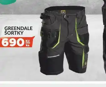 Greendale šortky