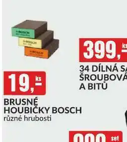 Baumax Brusné houbičky bosch nabídka