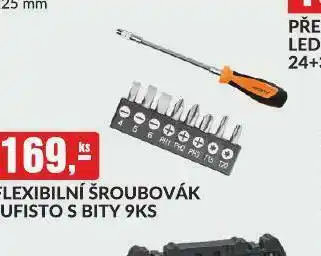 Baumax Flexibilní šroubovák s bity nabídka