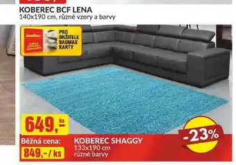 Baumax Koberec dśhaggy nabídka