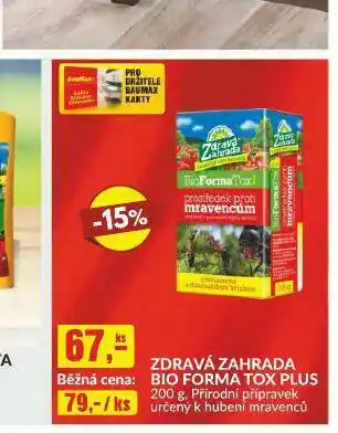 Baumax Zdravá zahrada bio farma tox plus nabídka