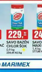Baumax Savo bazén chlor šok nabídka