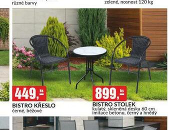 Baumax Bistro stolek nabídka