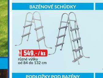 Bazénové schůdky