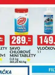 Baumax Savo chlorové mini tablety nabídka