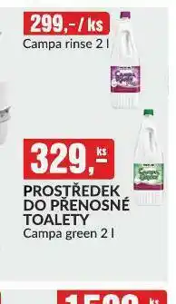 Prostředek do přenosné toalety
