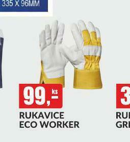 Baumax Rukavice eco worker nabídka