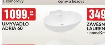 Baumax Umyvadlo adria 60 nabídka