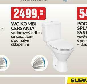 Baumax Wc kombi cersania nabídka