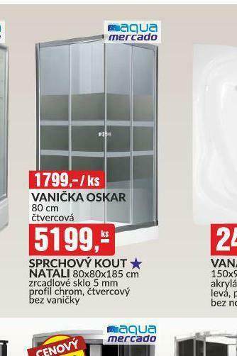 Baumax Sprchový kout natali nabídka
