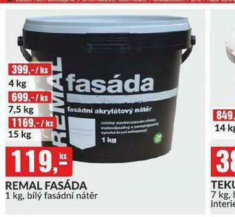 Baumax Remal fasáda nabídka