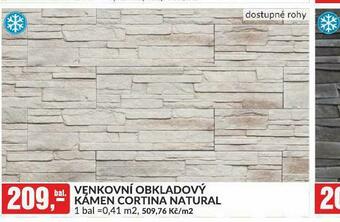 Baumax Venkovní obkladový kámen cortina natural nabídka