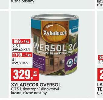 Baumax Xyladecor oversol nabídka