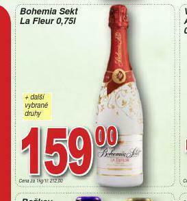 Lidl Bohemia sekt la fleur nabídka