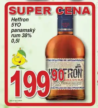Lidl Heffron rum nabídka