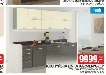 Baumax Kuchyňská linka karmen / grey nabídka