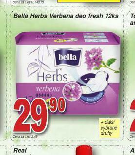 Lidl Bella vložky nabídka