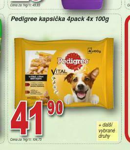 Lidl Pedigree kapsičky pro psy nabídka