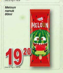 Lidl Meloun nanuk nabídka
