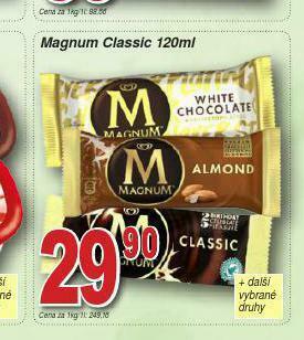 Lidl Magnum zmrzlina nabídka