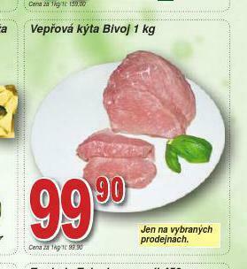 Lidl Vepřová kýta nabídka
