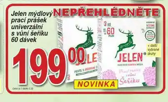 Lidl Jelen prací prostředek nabídka