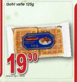 Lidl Gofri vafle nabídka