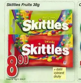 Lidl Skittles bonbony nabídka
