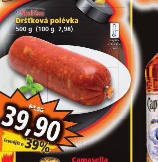 Norma Dršťková polévka nabídka