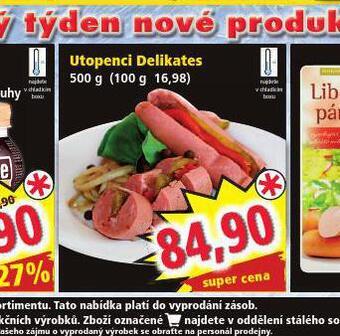 Norma Utopenci delikates nabídka