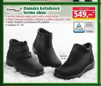 Norma Dámská kotníková termo obuv nabídka