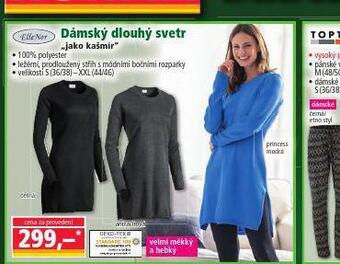 Norma Dámský dlouhý svetr nabídka