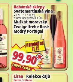 Norma Habánské sklepy muškát moravský nabídka