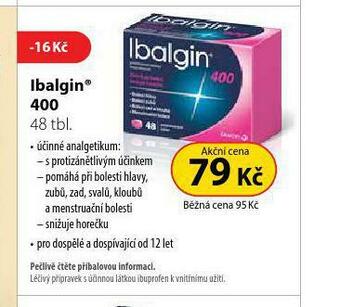 Dr. Max Ibalgin 400 nabídka
