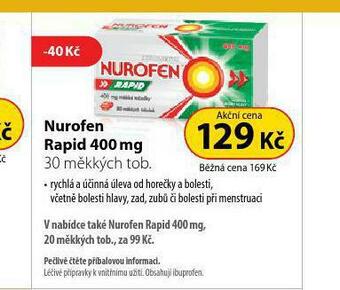 Dr. Max Nurofen rapid nabídka