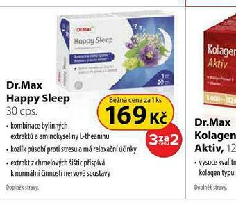 Dr. Max Dr. max happy sleep nabídka