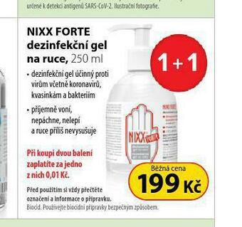 Dr. Max Nixx forte dezinfekční gel na ruce nabídka