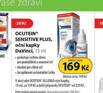 Dr. Max Ocutein sensitive plus oční kapky nabídka