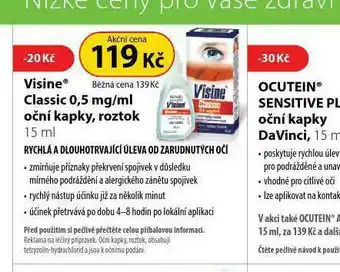 Visine oční kapky