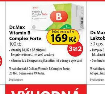 Dr. Max Dr. max vitamin b complex forte nabídka