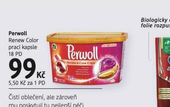 dm drogerie Perwoll prací kapsle nabídka