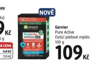 dm drogerie Garnier pure active čistící pleťové mýdlo nabídka