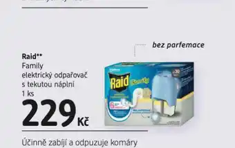 dm drogerie Raid family elektrický odpařovař nabídka
