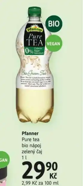 Pfanner pure tea bo nápoj